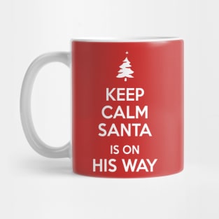 Keep Calm Santa Mug
